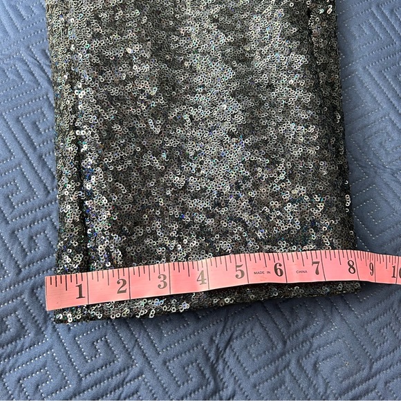 ASOS W40”plus short L30”holidays sequins straight leg pants full lining NWT - Picture 16 of 16